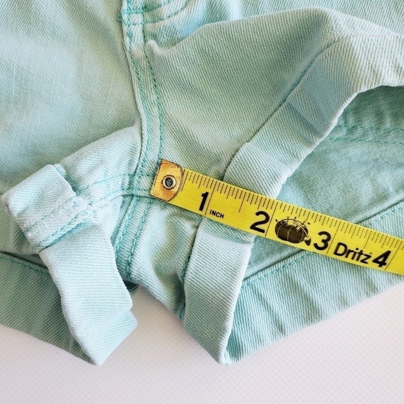 2114 * Papaya Premium Denim Micro Shorts Size Juniors M - Picture 8 of 9
